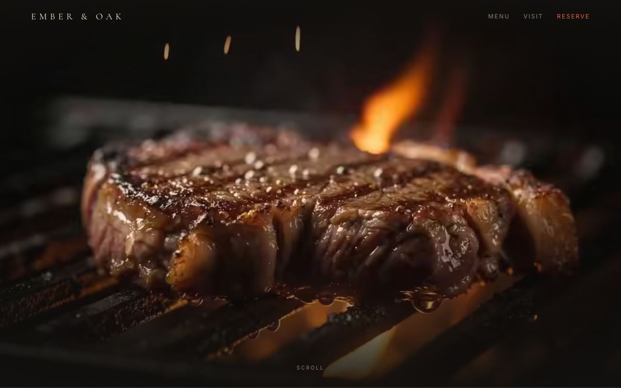 Fire and Steak, Restaurant · the local classic