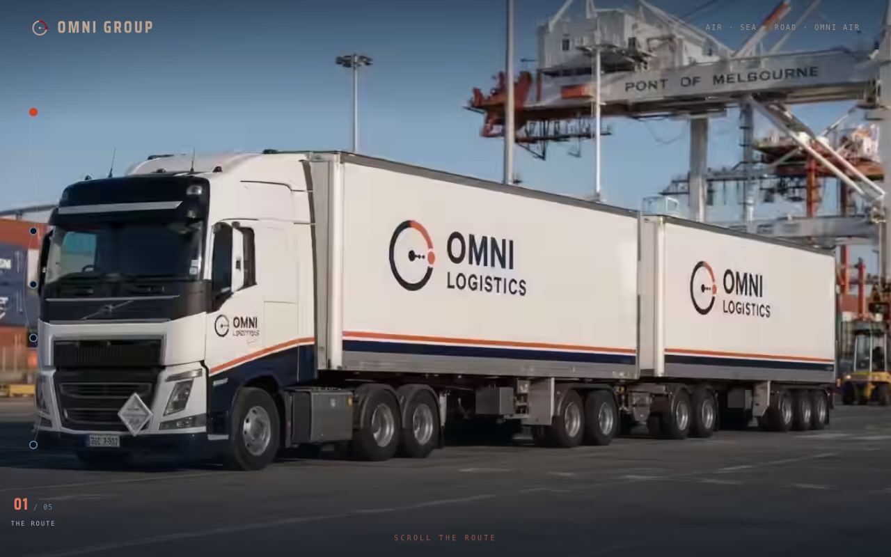 The Route, Logistics · estate crossover