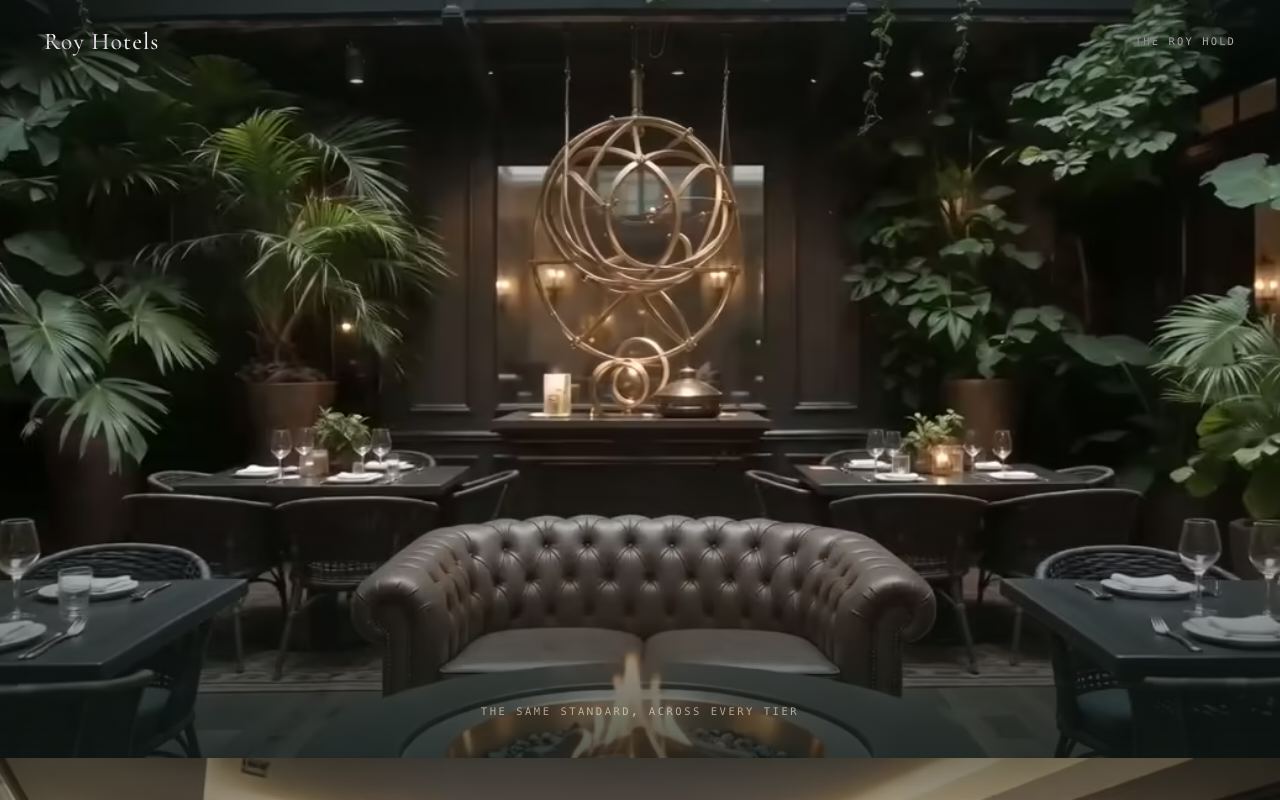 The Roy Hold, Hotels · estate crossover