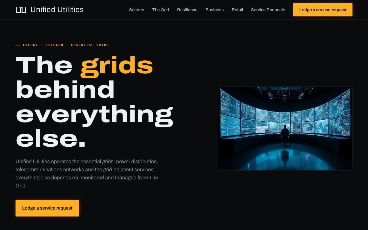 Unified Utilities, Utilities · energy group